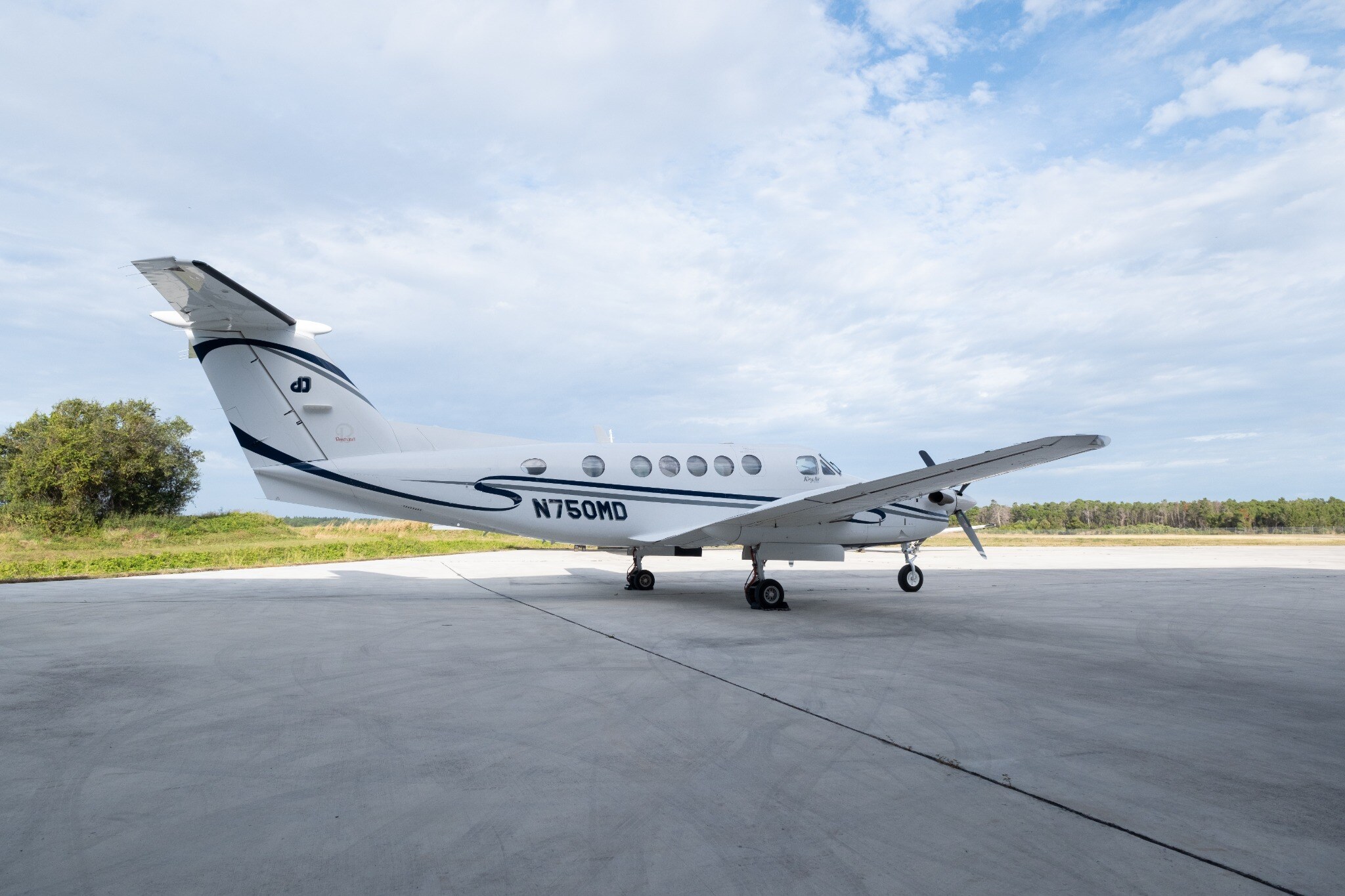 Recently sold 2004 Beechcraft King Air B200, registration N750MD