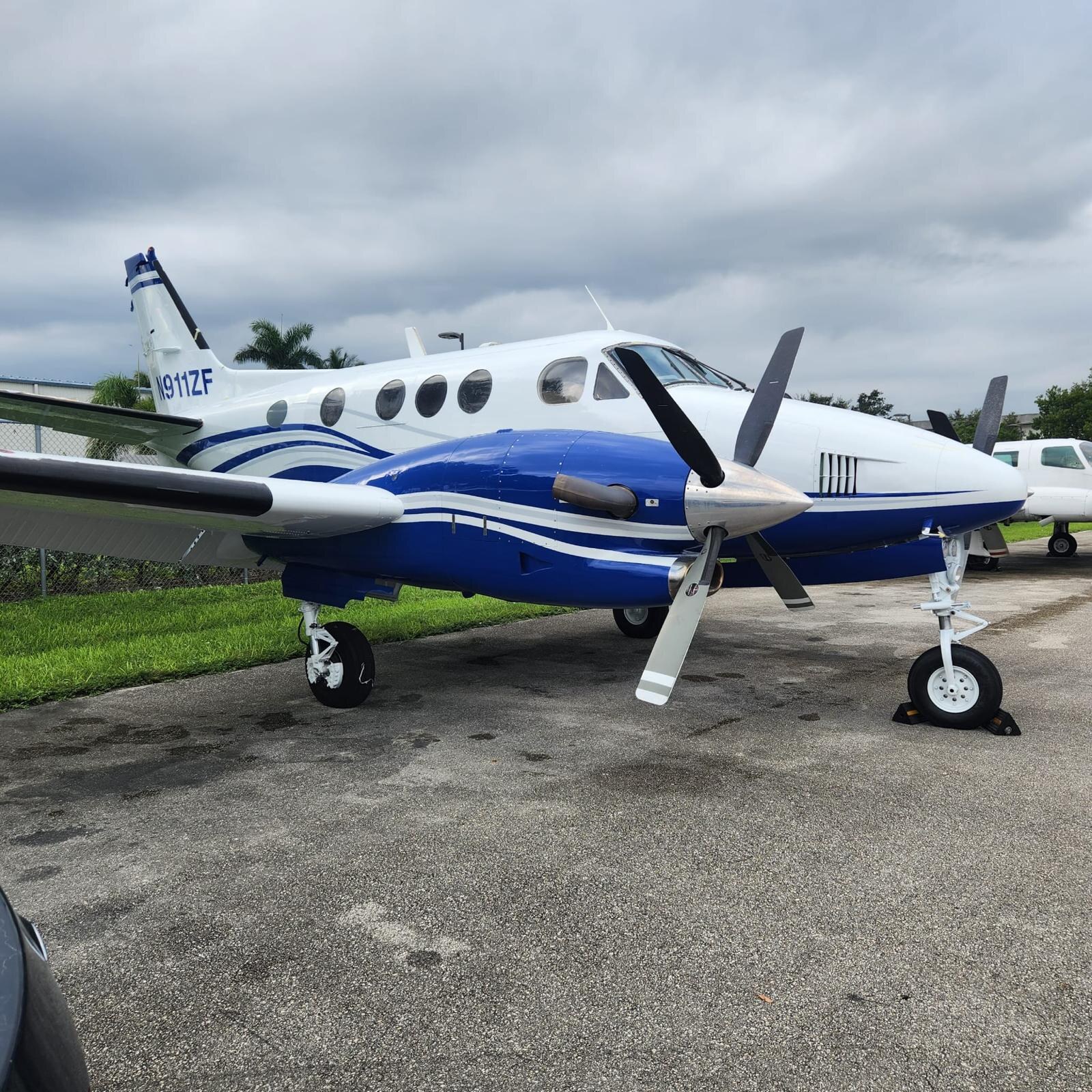 Recently sold 1994 Beechcraft King Air C90B, registration N911ZE